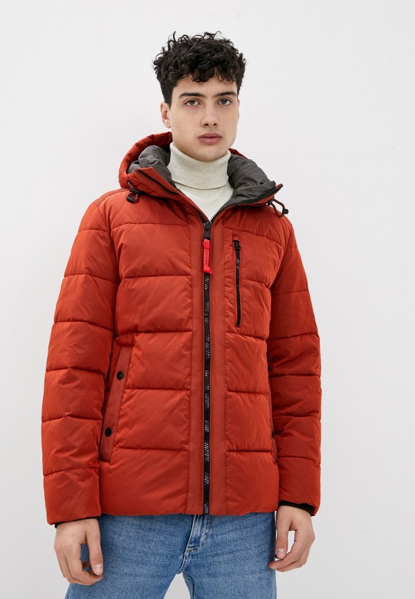 мужская куртка strellson, оранжевая