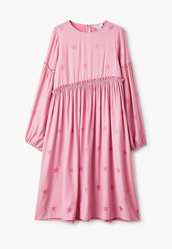 повседневные платье stella mccartney для девочки, розовое
