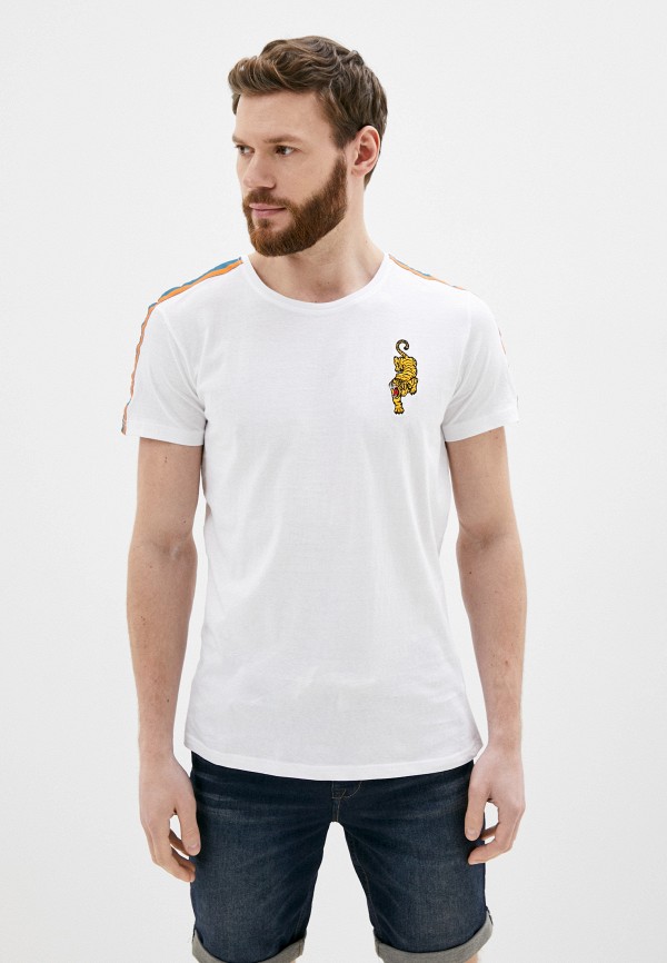 мужская футболка с коротким рукавом sublevel, белая