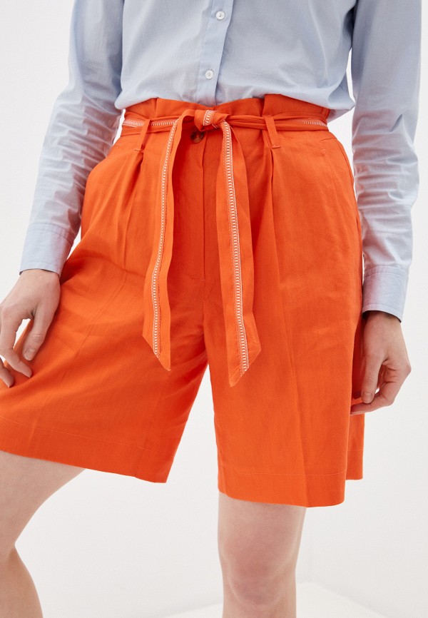 женские повседневные шорты taifun, оранжевые
