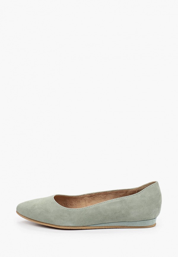 женские туфли tamaris, зеленые