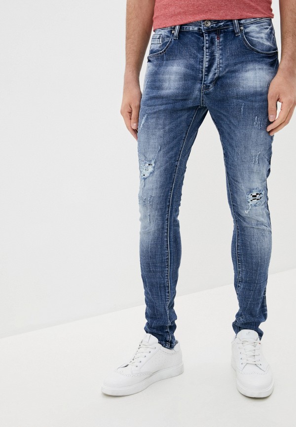 мужские прямые джинсы terance kole, синие