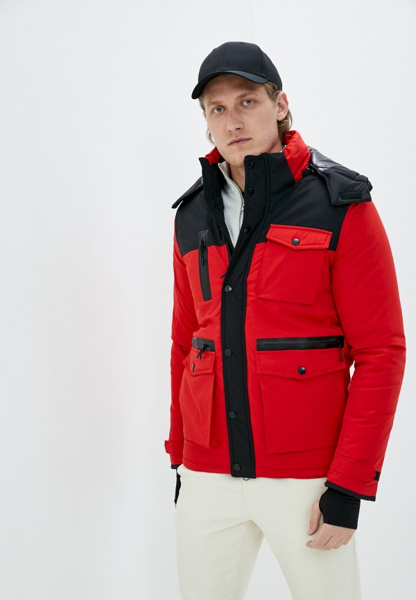 мужская куртка terance kole, красная