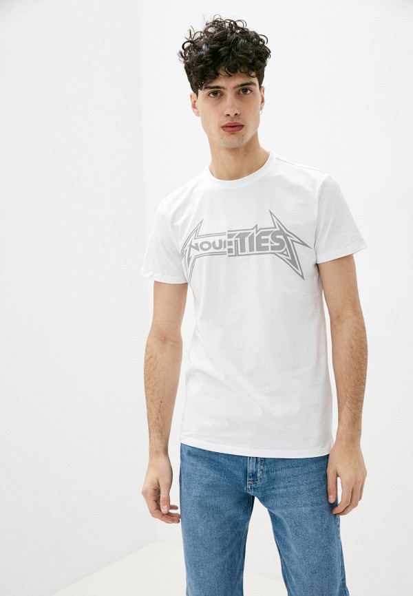 мужская футболка с коротким рукавом terance kole, белая