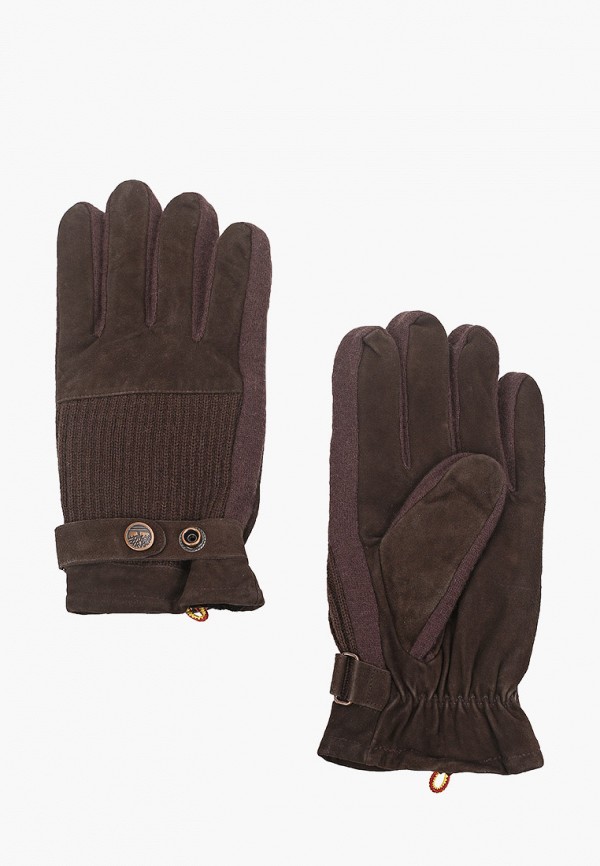 мужские перчатки timberland, коричневые