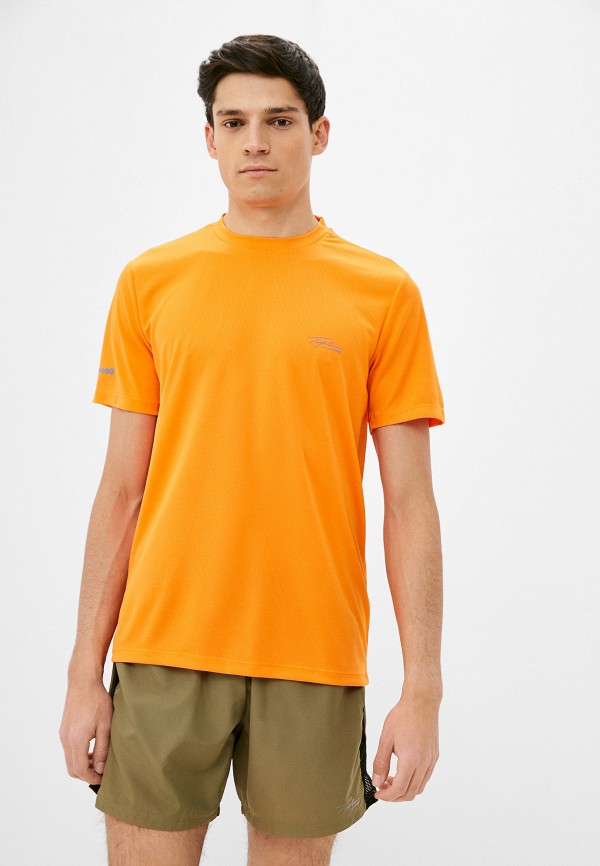 мужская спортивные футболка topman, оранжевая