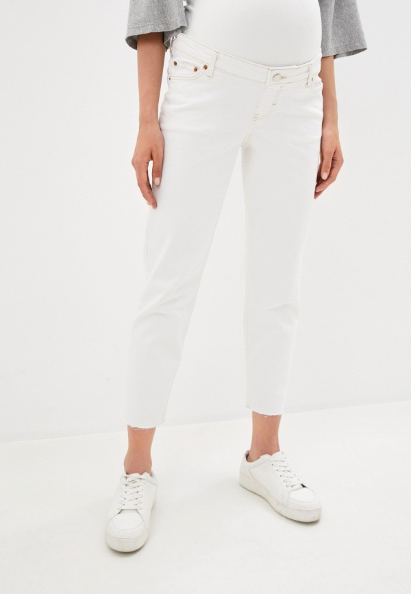 женские джинсы topshop maternity, белые