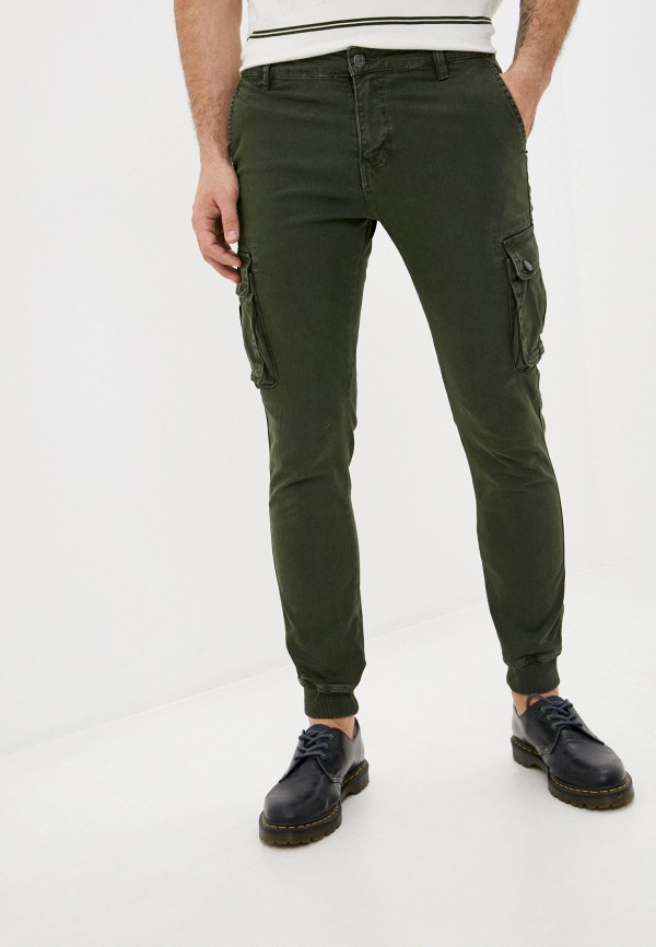 мужские брюки tony backer, зеленые