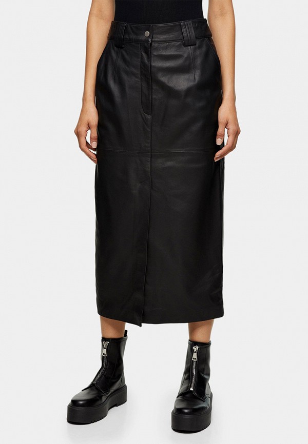 женская юбка topshop boutique, черная