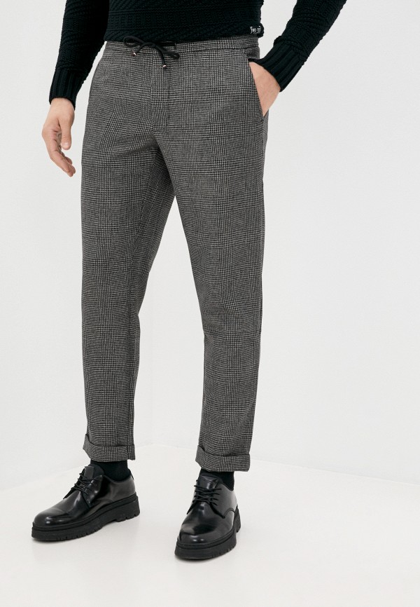 мужские брюки tommy hilfiger, серые