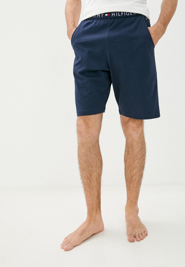 мужские шорты tommy hilfiger, синие