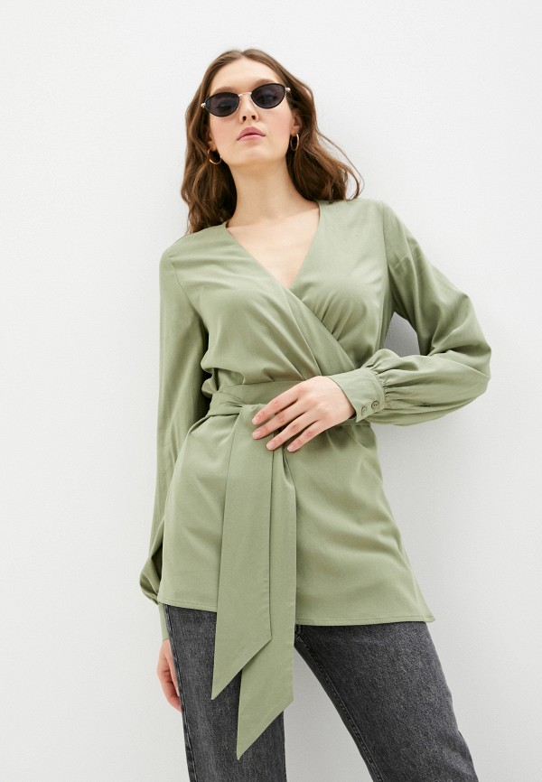 женская блузка trendyangel, зеленая
