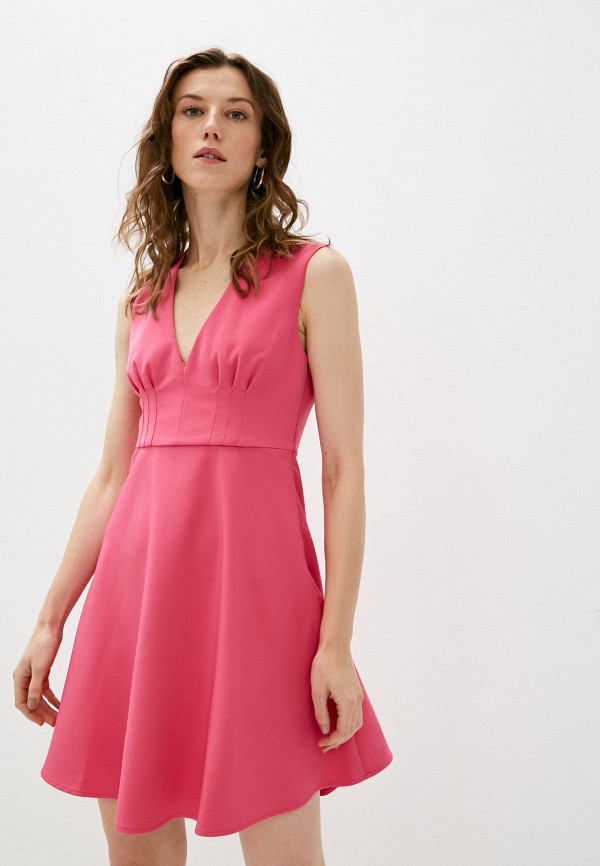 женское повседневные платье trussardi, розовое