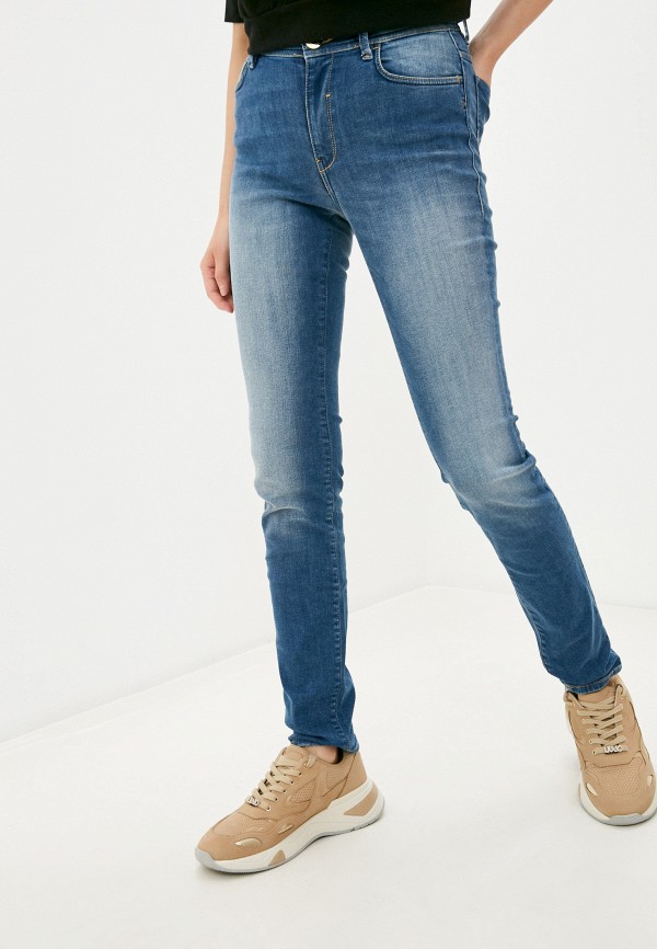 женские джинсы trussardi, синие