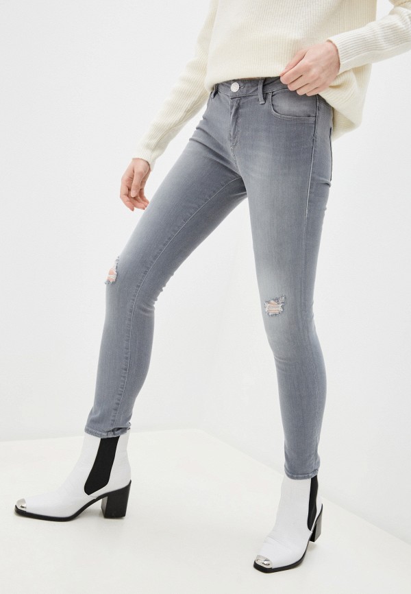 женские джинсы trussardi, серые
