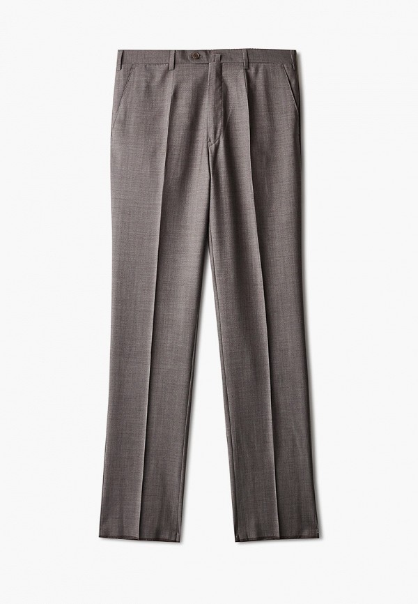 мужские прямые брюки trussardi, бежевые