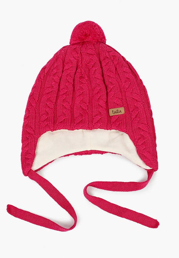 шапка tutu для девочки, розовая