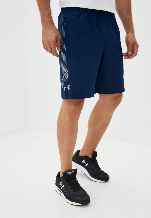мужские спортивные шорты under armour, синие