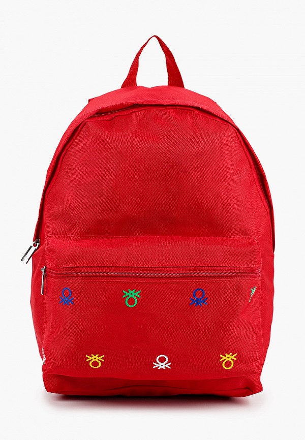 рюкзак united colors of benetton для мальчика, красный