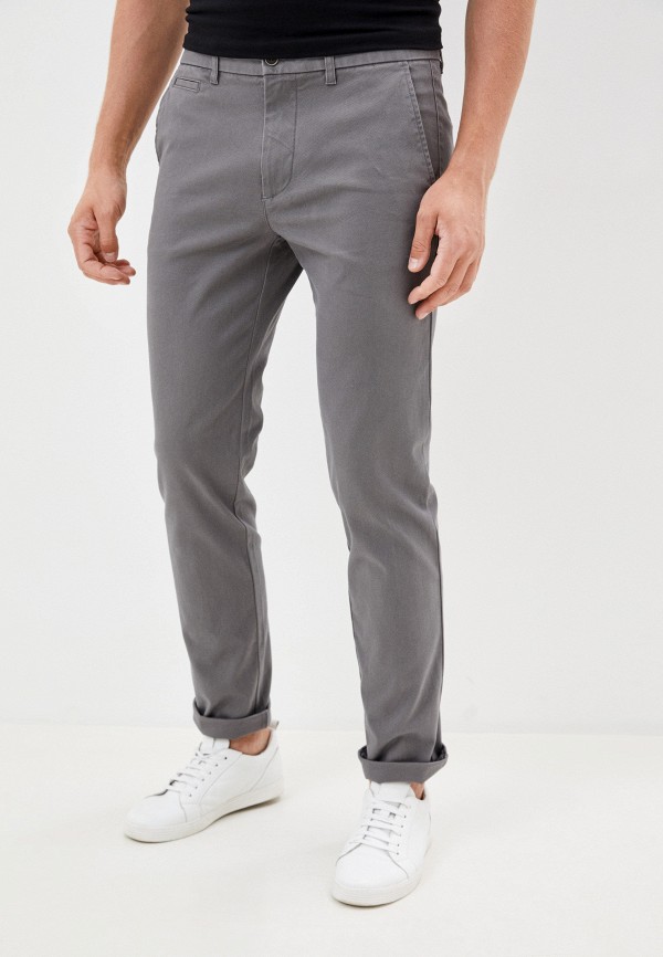 мужские брюки united colors of benetton, серые
