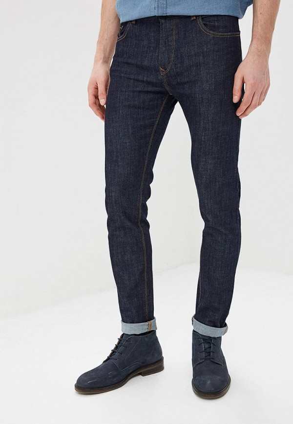 мужские зауженные джинсы united colors of benetton, серые
