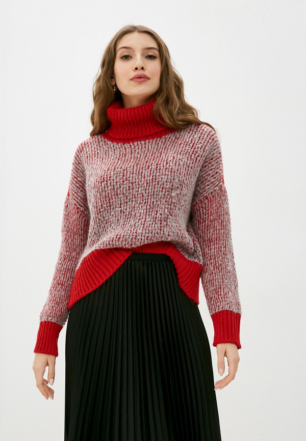 женский свитер united colors of benetton, красный