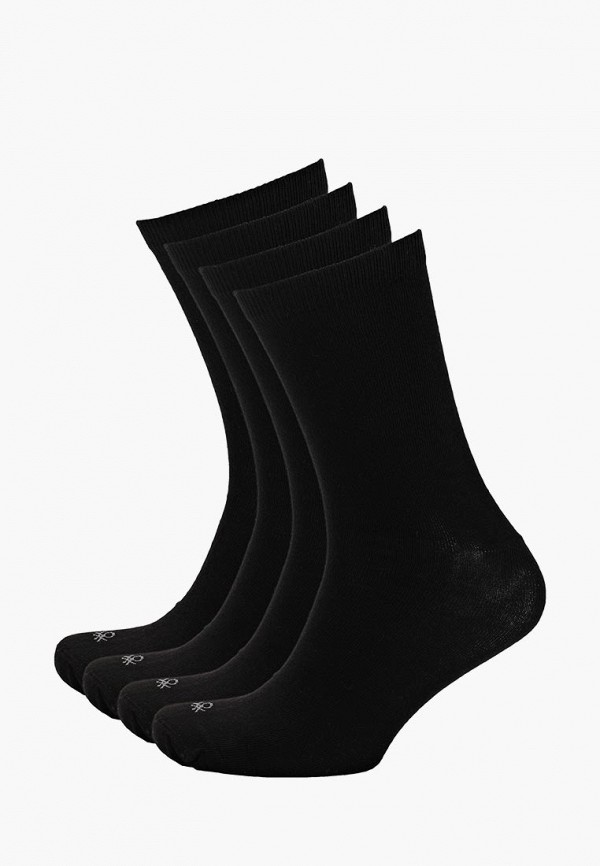 женские носки united colors of benetton, черные