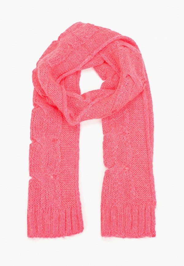 женский шарф united colors of benetton, розовый