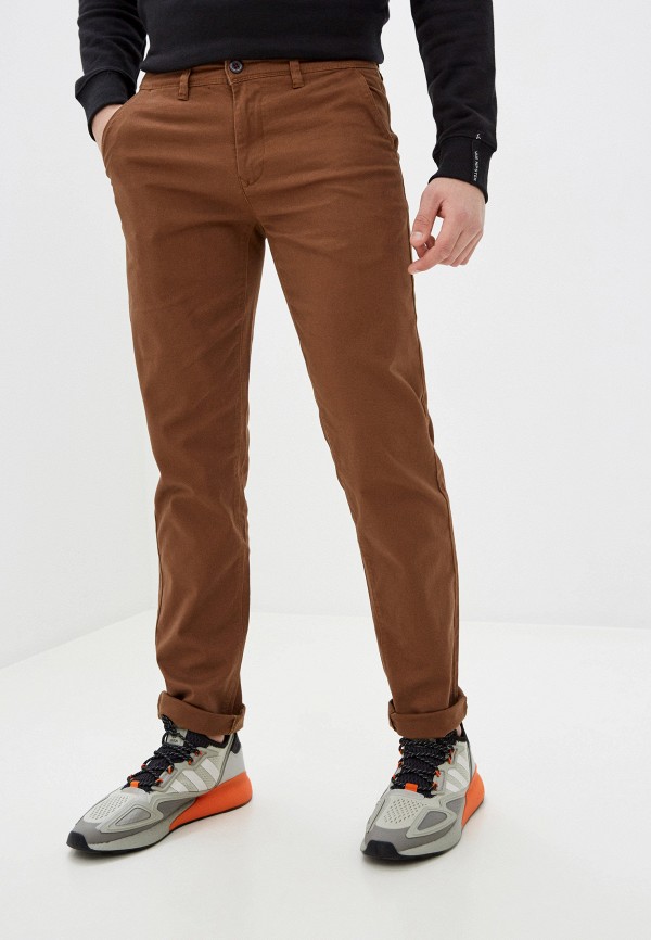 мужские брюки чинос van hipster, коричневые