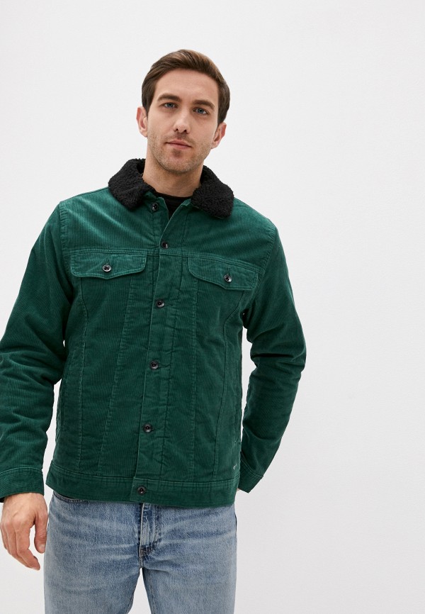 мужская куртка vans, зеленая