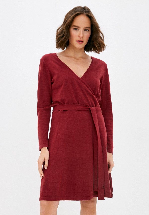 женское платье vero moda curve, красное