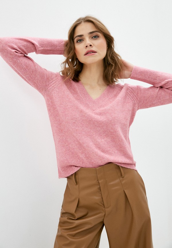 женский пуловер vero moda, розовый