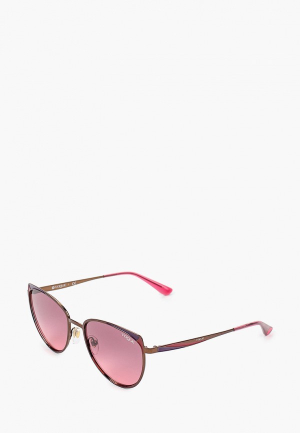 женские солнцезащитные очки vogue® eyewear, коричневые
