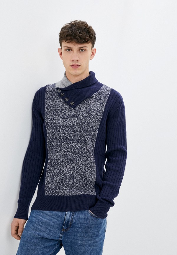 мужской пуловер william de faye, синий