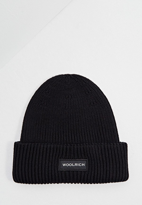 мужская шапка woolrich, черная
