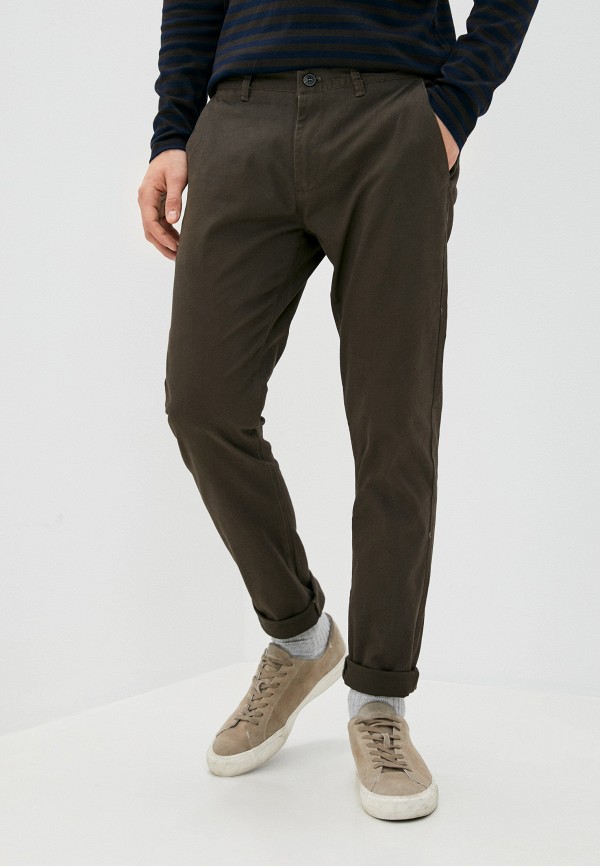 мужские брюки чинос y.two, коричневые
