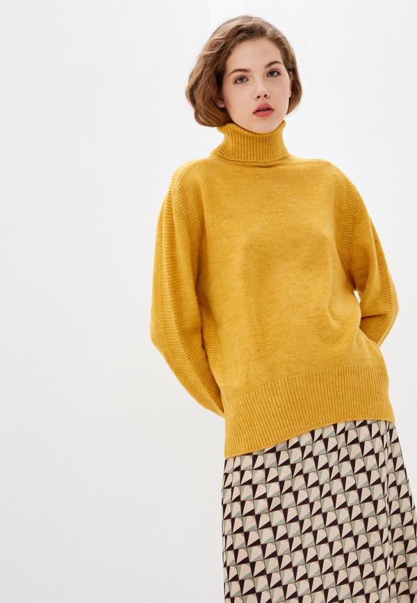 женский свитер zarina, желтый