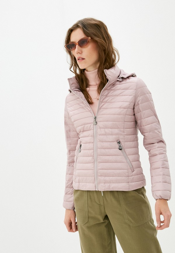 женская куртка z-design, розовая