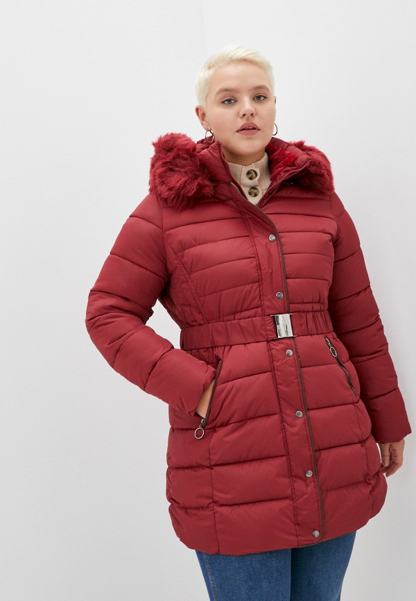 женская куртка z-design, бордовая
