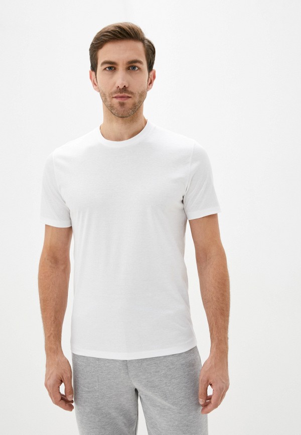 мужская футболка zimmerli, белая
