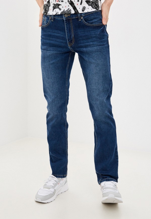 мужские прямые джинсы zolla, синие