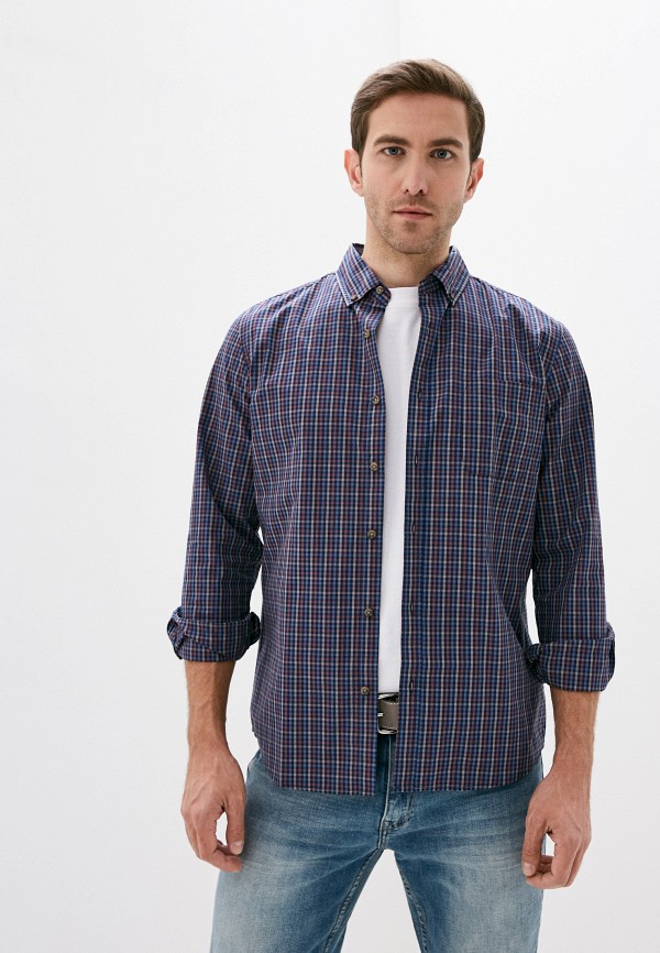 мужская рубашка с длинным рукавом zolla, разноцветная