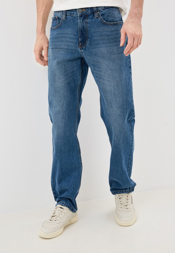 мужские прямые джинсы zolla, голубые