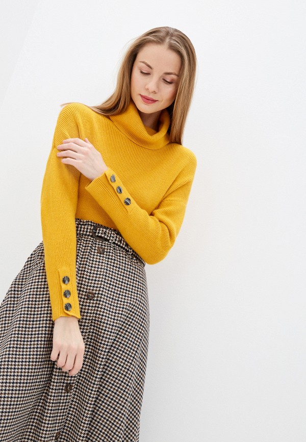 женский свитер zolla, желтый