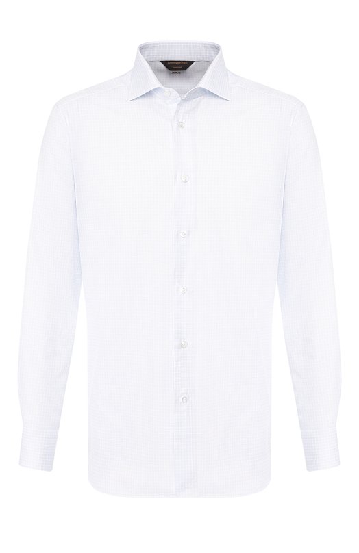 мужская рубашка zegna couture, белая
