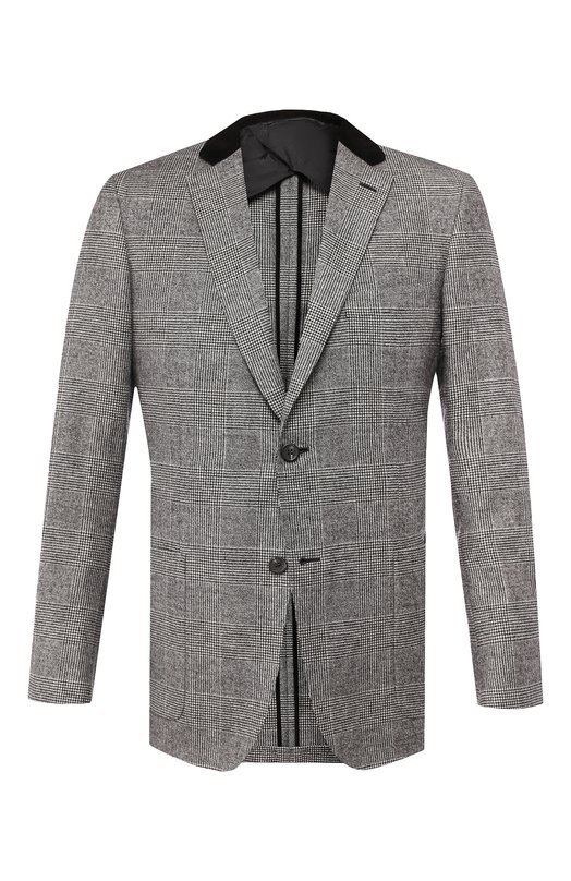 мужской пиджак brioni, серый
