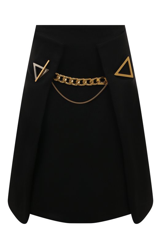 женская юбка bottega veneta, черная