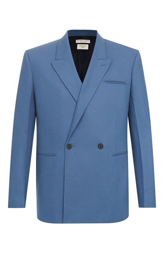 мужской пиджак bottega veneta, синий