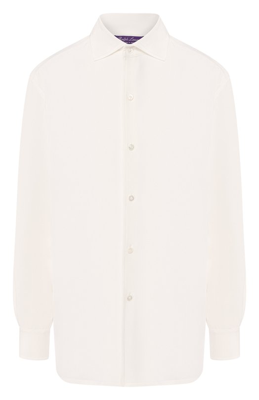 женская шелковые рубашка ralph lauren, белая