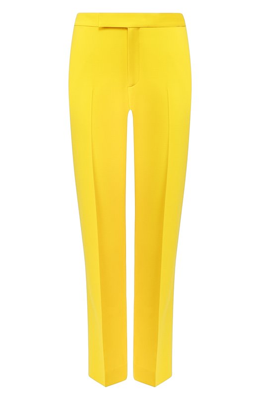 женские шерстяные брюки ralph lauren, желтые